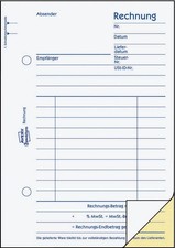 20x Rechnung Zweckform 1732 2x