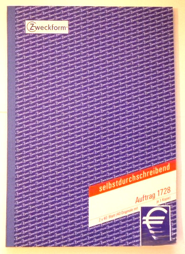 Zweckform 1728 auftrag - 1728,,