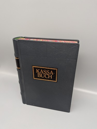 Vintage kassenbuch kassa buch - vintage,