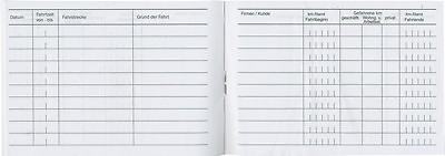 Fahrtenbuch din stylex - fahrtenbuch, a6