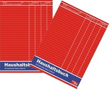 2 x Haushaltsbuch A5 80 Seiten