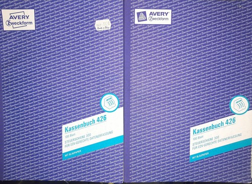 Kassenbuch 426 avery - 2x,
