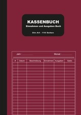 Kassenbuch DIN A4: Einnahmen &