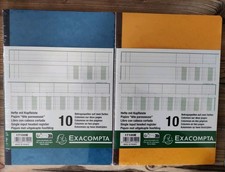 2 Exacompta Hefte mit
