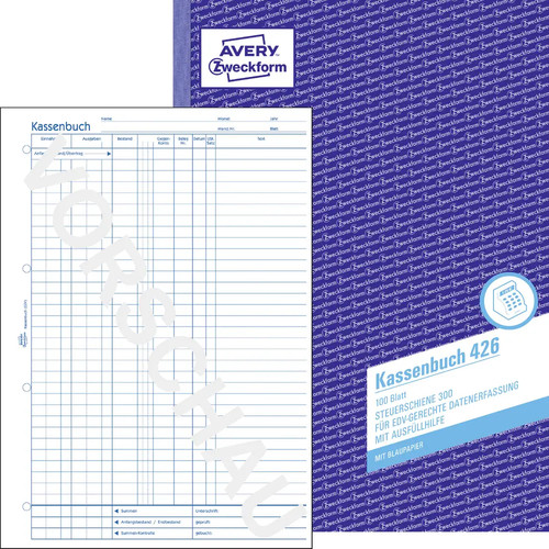 Avery zweckform kassenbuch 426 - avery-zweckform,