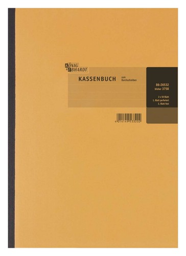 Geschäftsbuch kassenbuch - kassenbuch, /