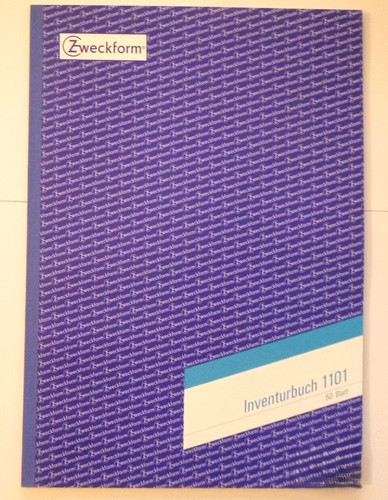 Zweckform 1101 inventurbuch - zweckform, 1101,
